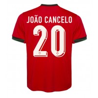 Portugal Joao Cancelo #20 Replica Home Shirt Euro 2024 Short Sleeve